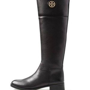 Tory Burch leather riding boots